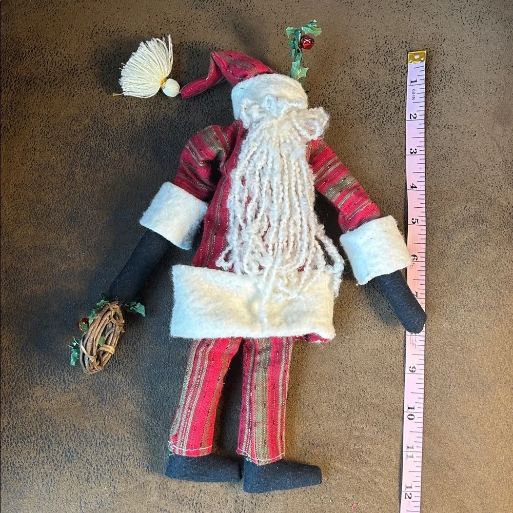 Festive Santa Claus Plush Decor